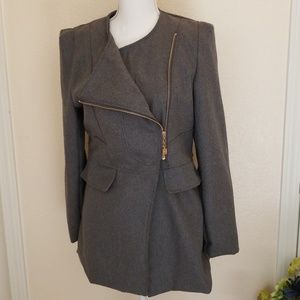 Yuyifan Gray Blazer Jacket